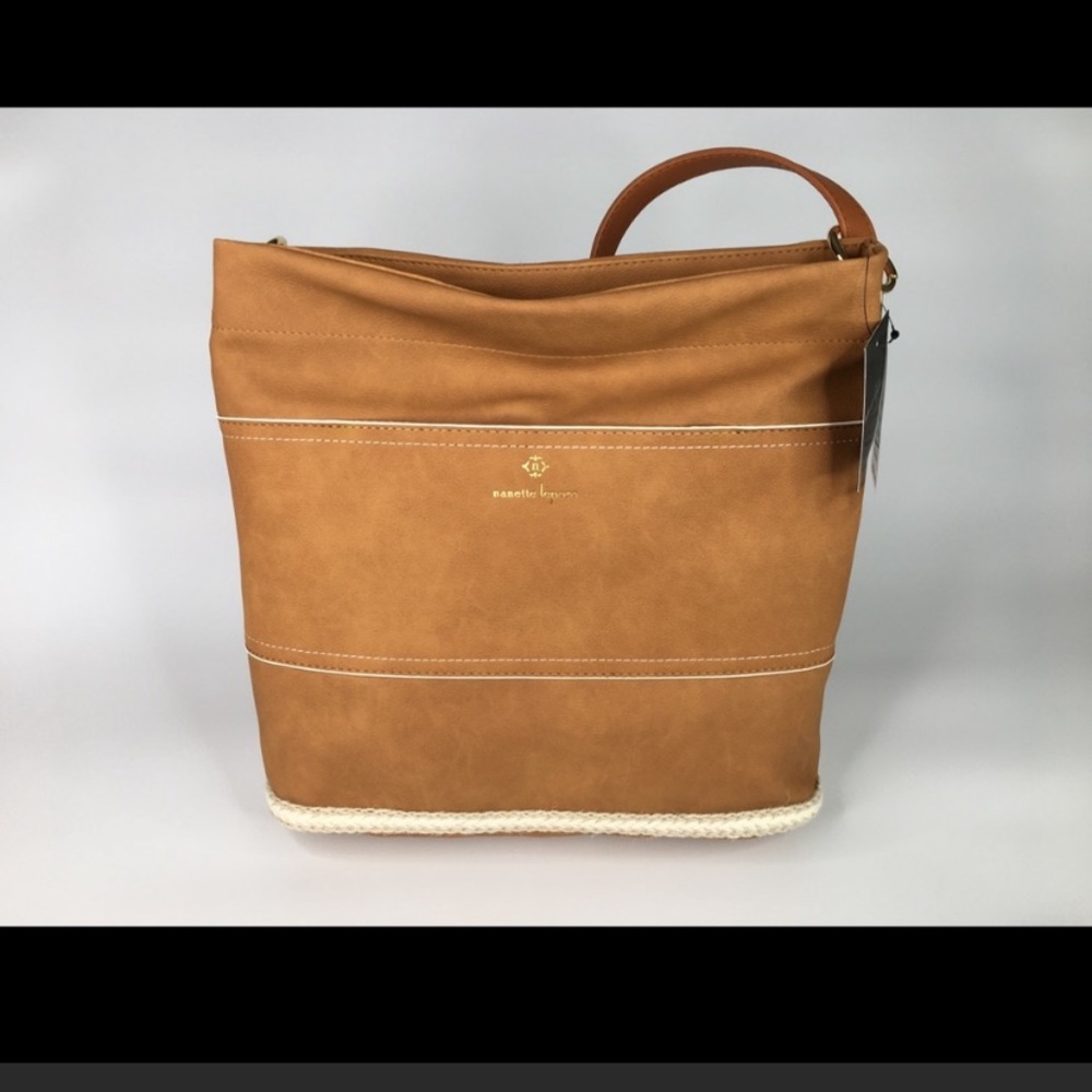 NANETTE LEPORE HOBO CROSSBODY/TOTE BAG NWT